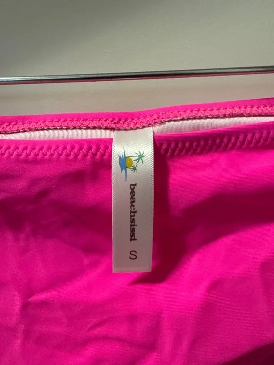 Women’s Hot Pink Two-Piece Swim Set - Classic Bikini - Picture 8 of 10